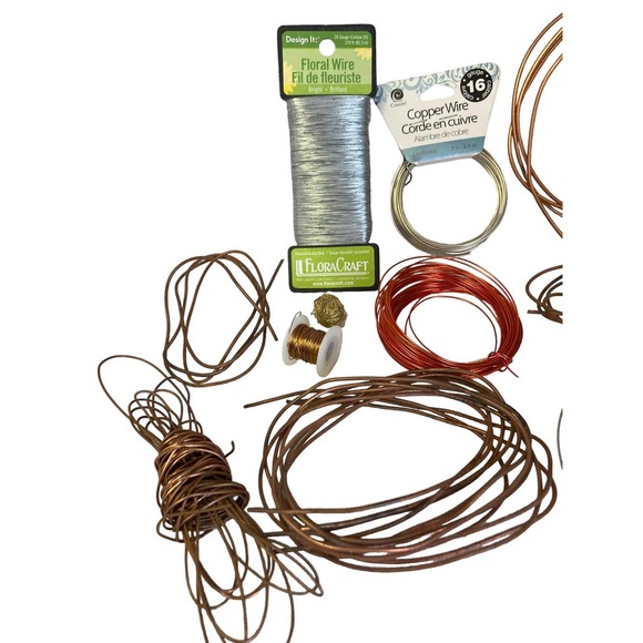 Lot of Wire Jewelry Making Supplies - Picture 2 of 3